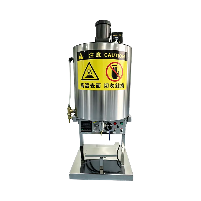 Halfautomatische 30L lippenstiftvulmachine met verwarmingsroerder