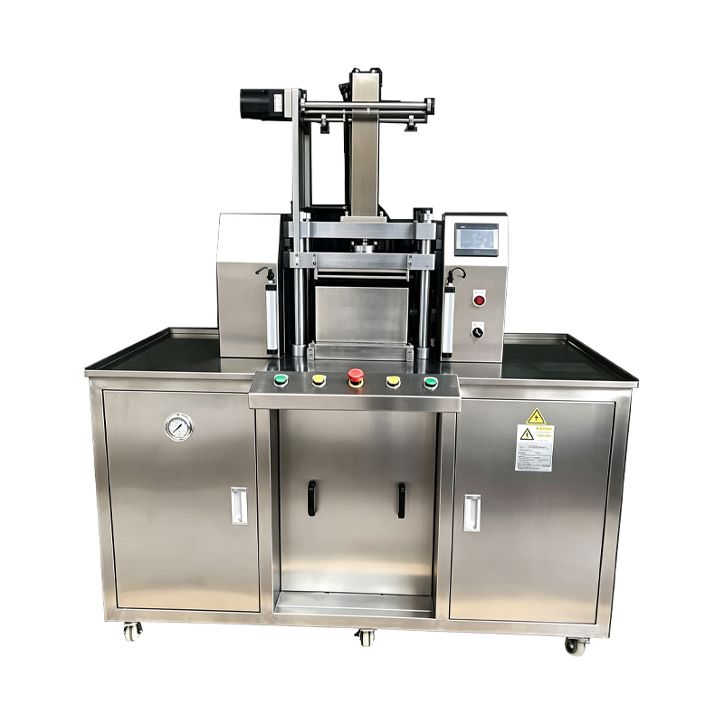 Automatische neerwaartse compacte machine voor cosmetisch poeder met automatische invoer