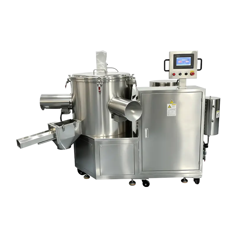 200L industriële high-shear cosmetische poedermixer met drievoudige hakmolen